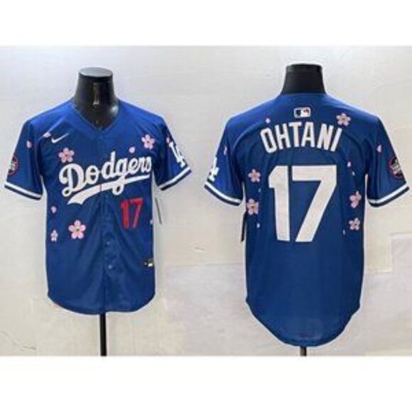 Mens Youths Kids Womens Shohei Ohtani Takashi Murakami Tokyo Jersey Blue Stitche